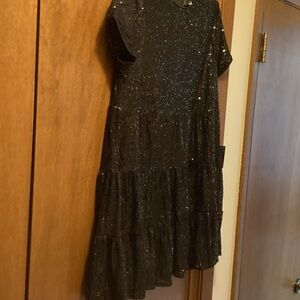 Black Sequin Dress size XS
